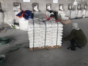 Galets décoratifs blancs comme neige, gravier, roche naturelle de jardin pour la pavage des allées - Product Image 4