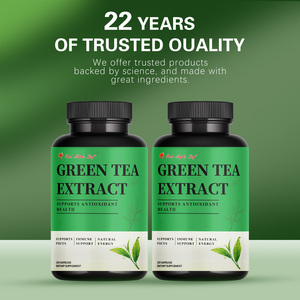 Capsules de thé vert de haute pureté - 45% de <span class=keywords><strong>catechines</strong></span>, approvisionnement en vrac certifié ISO22000/HACCP - Product Image 4