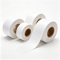 Étiquettes d'emballage Haoxuan, papier semi-brillant, autocollants découpés à la forme, adhésifs, pour l'information produit et l'emballage