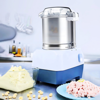 Mélangeur découpeuse électrique multifonction en acier inoxydable cuisine commerciale hachoir à nourriture hachoir hachoir à viande