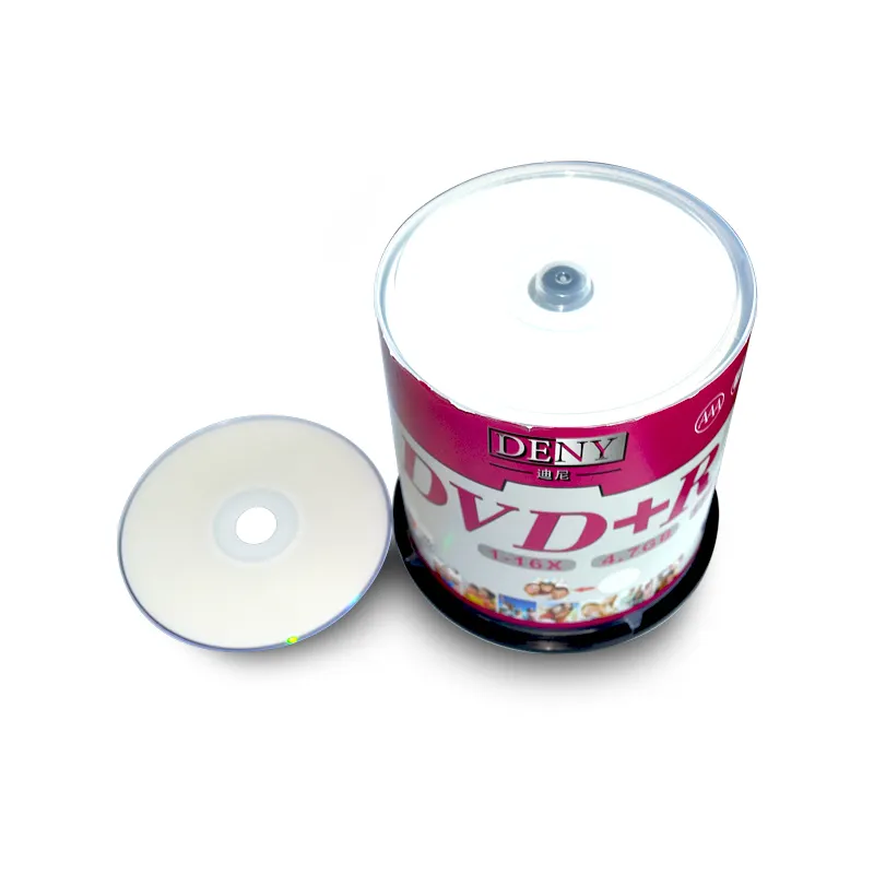 Groothandel Goedkope Schijf Blanco Dvd + R 1-16x Hoge Kwaliteit Lege Schijf Dvd 4.7 Gb Blanco Dvd + R 120Min