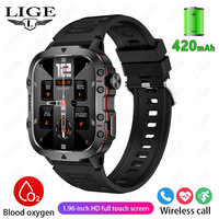 Montre connectée de sport QX11 pour l'extérieur, tracker d'activité physique, résistante à l'eau, en acier inoxydable, moniteur de fréquence cardiaque, mesure de la pression artérielle