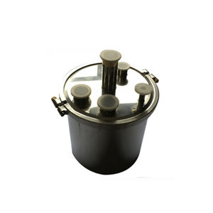 Billigere Version der Shatter-Platters 6 "x 2" Tri-Klammer mit rundem Boden - Product Image 4