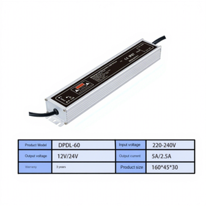 Controlador LED regulable a prueba de agua IP67 de aluminio TRIAC 0-10V <span class=keywords><strong>Dali</strong></span> Two One, 12V-24V 60W-400W, salida única, para tira de luz exterior, 3 años de garantía - Product Image 3