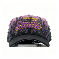 Gorras Personalizadas de 5 Paneles, Gorras de Béisbol Deportivas 100% Algodón, Bordado Personalizado, Visera Curva, Unisex, para las Cuatro Estaciones