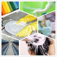 Produits chimiques quotidiens de Texapon N70 de matière première de détergent chimique-sulfate laurique d'éther de sodium (SLES)