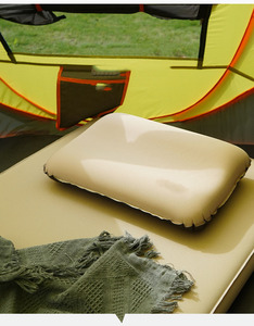 Cuscino esterno in schiuma 3d campeggio escursionismo cuscino gonfiabile da viaggio pieghevole aria auto-gonfiante Memory Foam cuscino