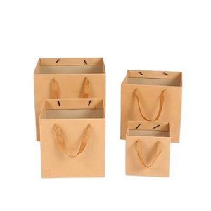 Sacs en papier kraft personnalisés de haute qualité pour les promotions Sacs promotionnels en kraft personnalisés de qualité - Product Image 1