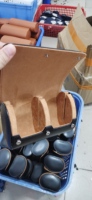Boîte à montres de luxe de haute qualité à 2 emplacements, en cuir noir et marron avec doublure en daim, étui de rangement pour montres, sac de transport, emballage – Vente chaude