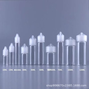 5ml 10ml 15ml 20ml 30ml 60ml Black Clear Transparent PET Flower Oil Plastic Squeeze <b>Bottle</b> <b>Dropper</b> <b>Bottles</b> for Essential Oil - Product Image 1