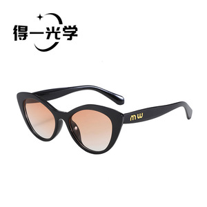 Cat Eye <b>Sunglasses</b> Black UV400 Women Fashion Outings Cycling Driving - Product Image 3