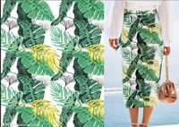 Tissu d'ameublement en microfibre de velours satiné LXCR53, imprimé numériquement, 100 % polyester, technique tissée, imperméable, motif floral personnalisé, densité moyenne