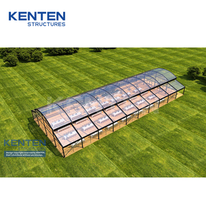 Lớn ngoài trời khung thương mại trong suốt đám cưới pergola rõ ràng đường cong Đảng Glass marquee Đen tổ chức sự kiện lều với cửa kính - Product Image 4