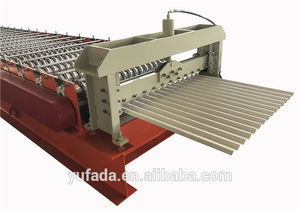 Usine vente directe ondulé toiture fer panneau profil rouleau formant plaque feuille faisant la machine - Product Image 3