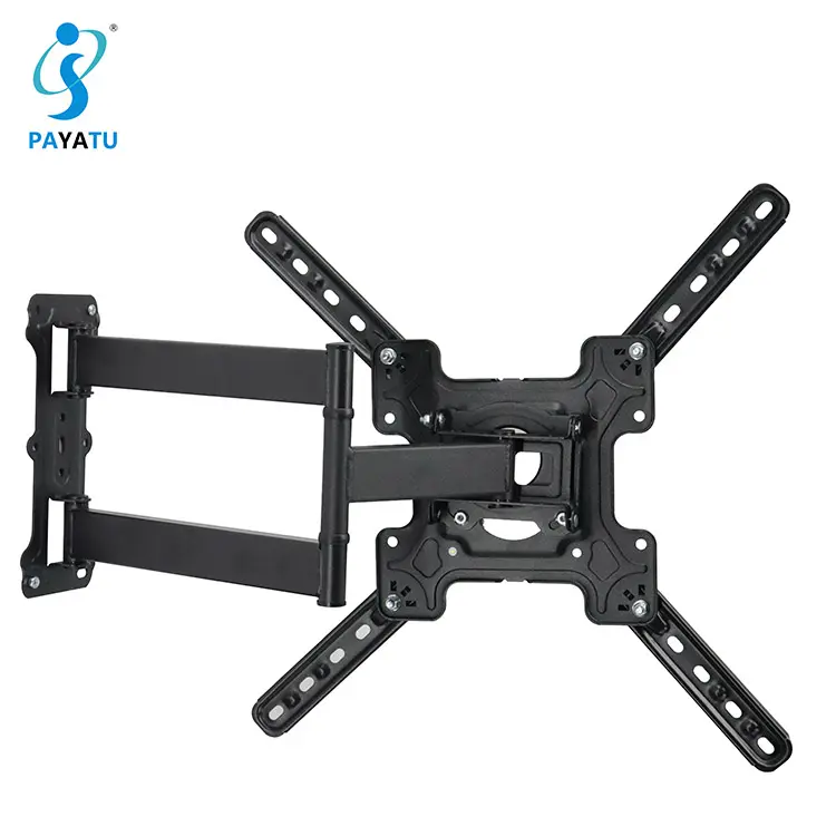 Metall Einzigen Arm tv rack Swivel Halterung Full-Motion TV Wand Halterung für 32 "- 55" lcd tv