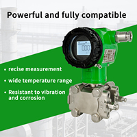 Transmitter Tekanan Diferensial Presisi Tinggi Silikon Monokristalin 4-20mA Hart Ip68 App Debug Sensor Level Tangki Cair