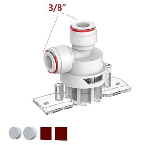 <span class=keywords><strong>วาล์ว</strong></span>ปิดน้ำแบบแมนนวล ขนาด 1/4 นิ้ว ทำจากพลาสติก ป้องกันการรั่วซึม สำหรับเครื่องกรองน้ำ RO วัสดุคุณภาพสูง สำหรับใช้ในบ้าน - Product Image 2
