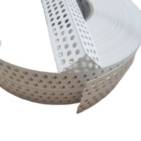 Profils en plastique PVC de haute qualité, ruban d'angle pour cloisons sèches, rouleaux pliables, cornière de plâtrage pour une couverture d'angle efficace