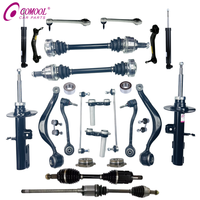 COMOOL Kit de 26 pièces pour suspension, amortisseurs, bras de commande d'essieu CV 31126769717 pour BMW X5 E53