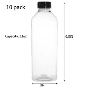 Botellas de jugo de plástico 250ml 8oz - Product Image 3