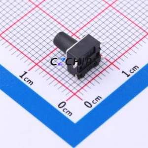 TS-1095S-A10B3-C2D2 Tactile Switch SMD-4P,6x6mm Switch Single Pole Single Throw Round Button 2.5N Vertical Mount - Product Image 2