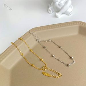 Dylam 925 Sterling Silver Italian Rosary Cross Bead Charm Link Chain <b>Bracelet</b> for Women Teen Girls <b>Adjustable</b> <b>Bracelet</b> - Product Image 2