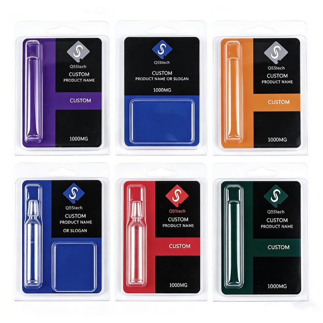 Customizable Durable PVC Blister Box Packaging with Vacuum Forming UV Printing Personalized Options