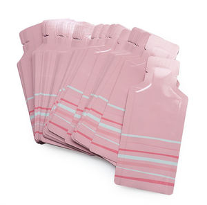 Sac portable de forme spéciale pour usine, sac en aluminium coloré, sac d'emballage d'essai pour liquides et pâtes, sac d'emballage pour flacons cosmétiques - Product Image 1