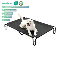 Fournisseur personnalisé lot extra large lit pour chien surélevé en maille gris foncé très résistant lit pour animal de compagnie multiple taille xl à vendre