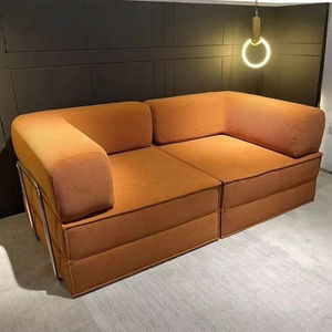 Canapé-lit pliant double usage, canapé de compression pour salon, location, gîte, design modulaire convertible, canapé minimaliste silencieux ODM - Product Image 3