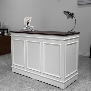 Mostrador de Recepción de Lujo para Salón de Belleza, el Más Vendido de Yicheng Beauty, Moderno Mostrador de Recepción para Salón de Belleza - Product Image 3