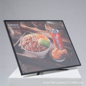 Siêu mỏng LED chiếu sáng menu ánh sáng Hộp Thanh truy cập thường vụ giá danh sách hiển thị đứng quảng cáo LED hộp Đèn - Product Image 2