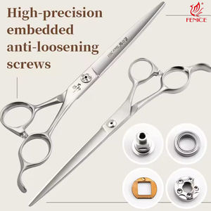 Ensemble de ciseaux de toilettage pour animaux de compagnie Fenice JP440c Kit de cisailles pour chien haute dureté spécialement conçu pour le <span class=keywords><strong>toiletteur</strong></span> japonais et coréen - Product Image 3