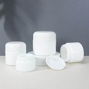 Pots en verre céramique rose mat givré de 30 ml, 1 oz, 50 g pour crème pour les yeux, hydratant, crème pour le visage, soins cosmétiques de la peau - Product Image 5