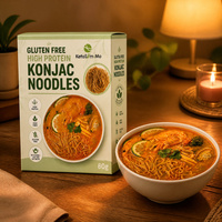Instant High Protein Konjac Shirataki Noodles Gluten Free Vegan Diet Food 100% Natural