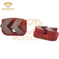 NewGrind Double Flèches Diamant Meules Lames Rondelle pour Enlèvement De Béton Époxy