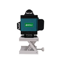 Niveau laser auto-nivelant 4D vert 360 degrés horizontal vertical 16 lignes, outil de mise en alignement précis pour la construction