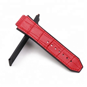 Cinturino in gomma di lusso multicolore in silicone 25mm per orologio in <span class=keywords><strong>pelle</strong></span> Hublot cinturino - Product Image 5