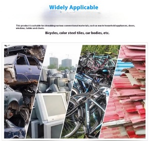 Broyeur de métaux motorisé économique pour la déchiquetage des ferrailleuses, traitement haute efficacité de l'aluminium et de l'acier inoxydable - Product Image 6