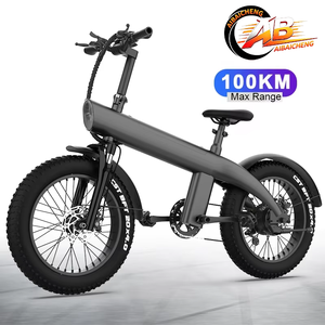 Vélo de ville et de neige à pneus larges de 20 <span class=keywords><strong>pouces</strong></span> avec moteur brushless 48V, autonomie >60 km, moteur moyeu arrière, livraison directe depuis entrepôt UE/US - Product Image 1