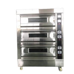 Horno eléctrico de pan para uso comercial, horno de gas con controlador de temperatura, 9 bandejas/6 meses/3 tarys - Product Image 2