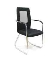 Nouveau design Vente en gros Haut dossier exécutif Ergonomique et confortable Arche tissu Fer École Chaise de bureau à domicile
