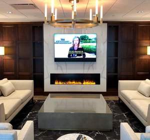 Chimenea electrónica de 60 pulgadas <span class=keywords><strong>para</strong></span> el hogar, llama decorativa, chimenea eléctrica de vapor, soportes de TV, Control remoto <span class=keywords><strong>para</strong></span> <span class=keywords><strong>sala</strong></span> de estar - Product Image 4