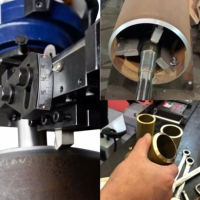 Machine de charmfering taillante montée interne portative Offre Spéciale de coupe à froid de TIE-159 pour le tuyau