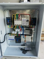 Boîtier de distribution d'alimentation personnalisé ATS, panneau de commande de commutateur de transfert automatique triphasé, équipement de distribution d'alimentation
