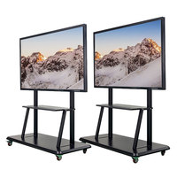 65 Smart Board Screen Lcd Pizarra interactiva inteligente con todo en uno Creen Pizarra magnética