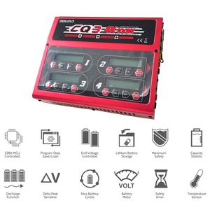Ac/DC cq3 4 kênh Li-Po Li-ion li-fe NiCD NiMH <span class=keywords><strong>Lithium</strong></span> di động sửa chữa pin cân bằng sạc discharger cho máy bay không người lái phụ kiện - Product Image 4