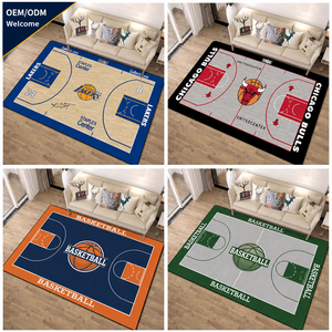 <span class=keywords><strong>Tapis</strong></span> de basket-ball en gros, antidérapant, grand <span class=keywords><strong>tapis</strong></span> de terrain de sport pour la décoration, <span class=keywords><strong>tapis</strong></span> de sol intérieur à thème sportif, lavable, imprimé, pour salon - Product Image 3