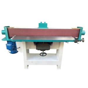 Ponceuse à bande verticale métallique pour le travail du bois, machine de desserrage, de débavurage et de polissage avec bordure large pour le bois massif - Product Image 2