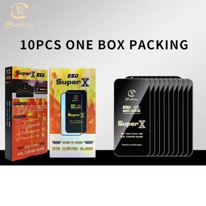 Protector de Pantalla de Vidrio Templado Antiestático de Alta Gama <span class=keywords><strong>ESD</strong></span> Super X Edge to Edge para el Mercado Europeo, para iPhone 15, para Huawei, para Samsung - Product Image 6